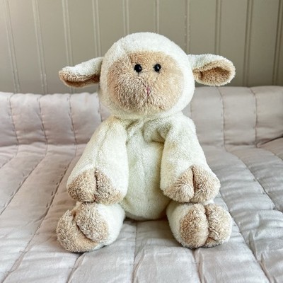 Vintage 2006 Retired Ty Pluffies Collection Bashfully Adorable Lamb Plush Toy 8''