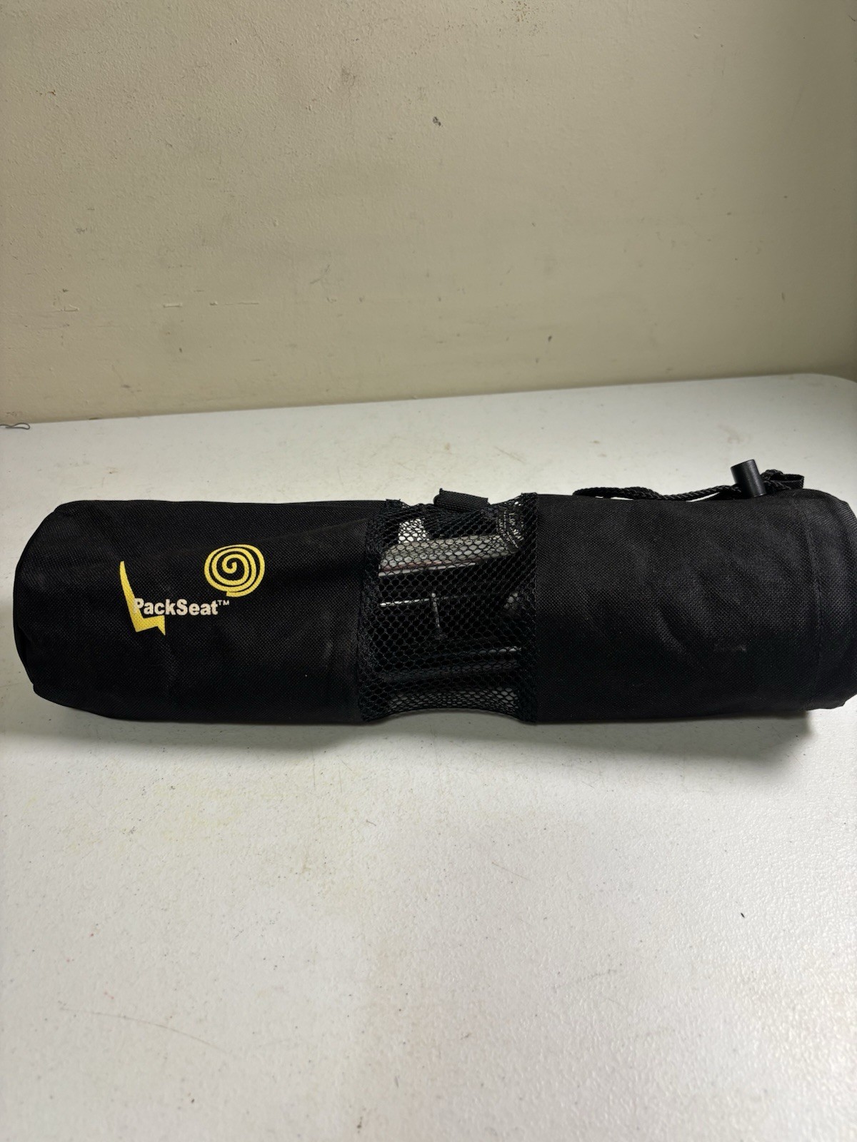 Pack Seat Portable Tripod Stool For Camping Folding Hunting Stool Black Compact