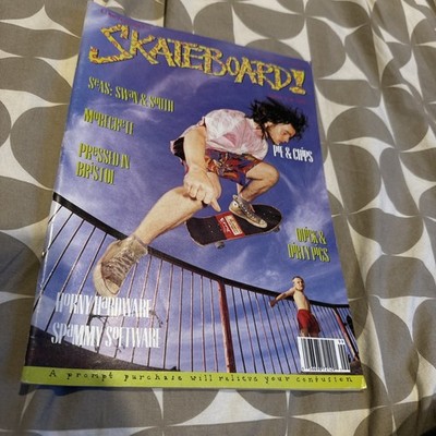 Skateboard Magazine Session 4  1989   Missing Poster Uk 