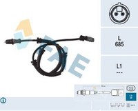 FAE 78095 Sensor FüR Raddrehzahl ABS Sensor Raddrehzahl FüR Opel FüR Renault