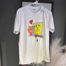 Old Navy Kids White SpongeBob T-Shirt