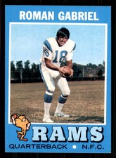 1971 Topps #230 Roman Gabriel Rams NM/MT