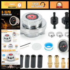 Adjustable Fuel Pressure Regulator For Carburettor Carb Fuel Pump - Manual Fpr