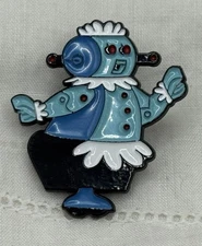 The Jetson’s Family Maid 70’s Cartoon Robot Rosie Brooch Pin