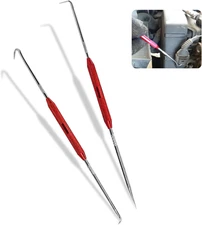 2 PCS Hook & Pick Set - 45° & 90° Tip Marking Tool & Scribe Puller for O-Rings, 