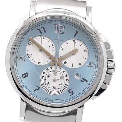 MONTBLANC Summit Chronograph 7060 Date blue Dial Quartz Men's Watch_922436