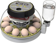 KEBONNIXS 12 Egg Incubator w/Humidity Display...