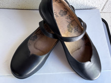 TAOS TA DAH MARY JANE COMFORT SHOES LEATHER SIZE 9 1/2M BLACK COMFORT WALKING