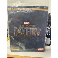 MEZCO ONE 12 BLACK PANTHER Figure MISB NOS 1 12 Scale Marvel