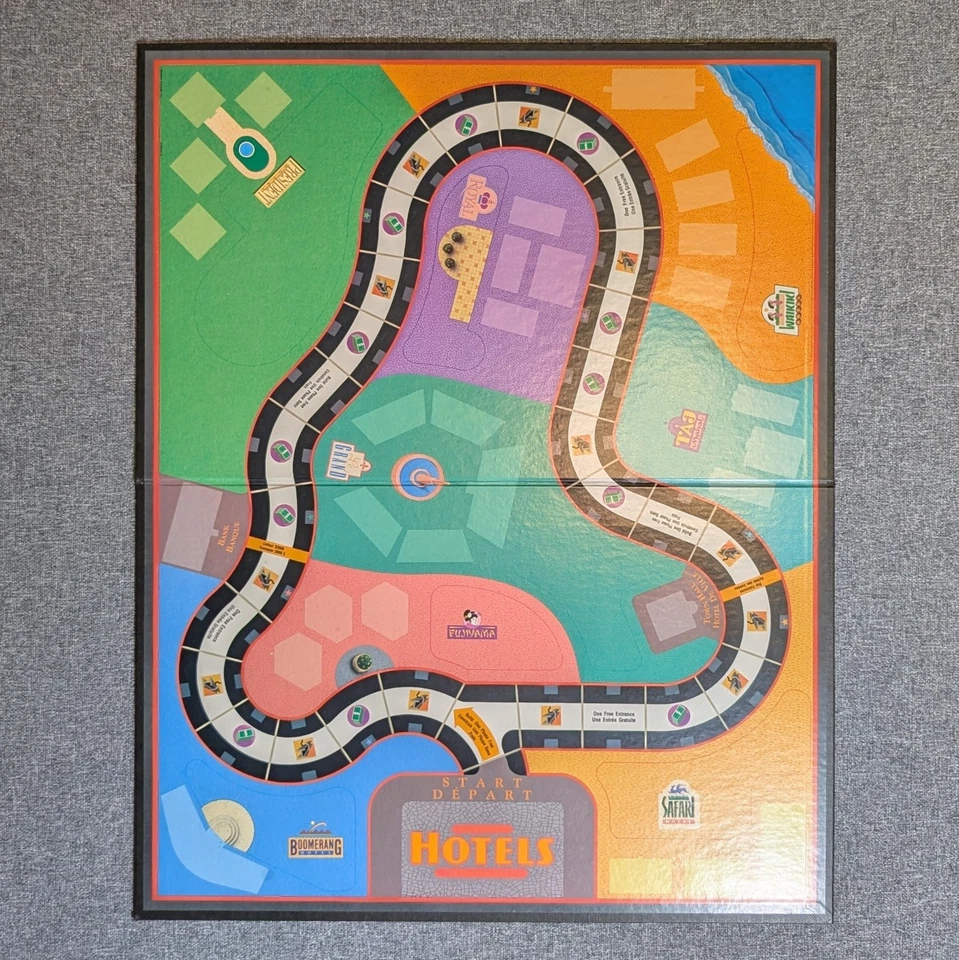 Hotels Board Game - 100% Complete (Milton Bradley, 1987) - Image 4 of 4