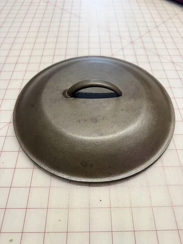 Vintage Lodge #8 restored/seasoned Cast Iron Self Basting Lid 10 1/4" LID ONLY