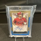 Mike Trout 2020 Topps Five Star Blue Autograph Card /25