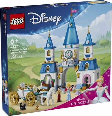 LEGO Disney | Castillo y Carroza de Cenicienta - 43275 - Imagen 1 de 4