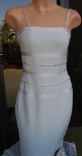 Green Long cocktail Special Occasion dress Lined in Excellent Condition Size 6