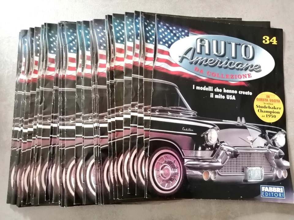 AUTO AMERICANE CON FASCICOLI FABBRI EDITORI 1/43 SCEGLI DAL MENU' A TENDINA - Immagine 3 di 3