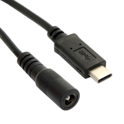 USB-C USB 3.1 Type C to DC 5.5 2.5mm Power Charge Cable for New Macbook