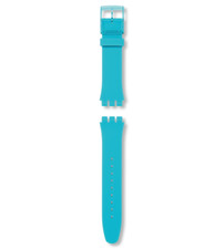 Swatch ACSUOL700 Original Gent 20mm Turquoise Rebel Silicone Watch Band