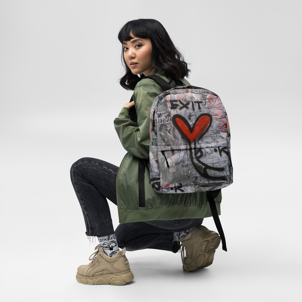 All-Over Print Backpack, Unisex Backpack, Summer Backpack, School Backpack