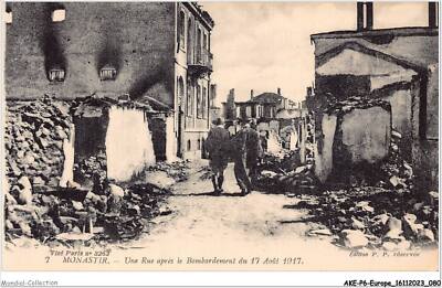 AKEP6-0464-EUROPE - SERBIA - MONASTIR - one street after the bombing of 1