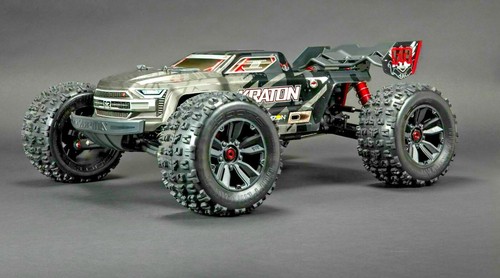 Arrma 1 8 Kraton 4wd Extreme Bash Roller Speed Mt Kit Black Ara Ebay