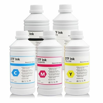 5x500ML DTF INK for  L1800 L805 L800 P600 P800 Printers for PET Flim