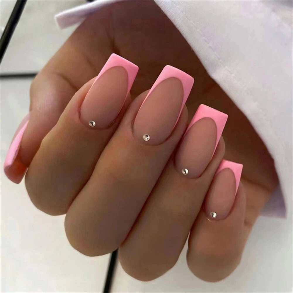 6 Sheets Dior Pink Nail Decals