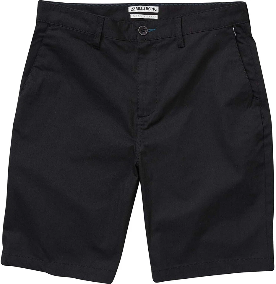 Billabong 249897 男孩 Carter 弹力短黑色 24 码 — 第 2/2 张图片