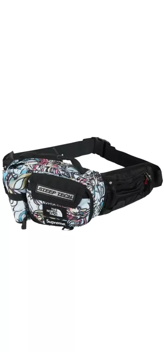 Supreme The North Face Steep Tech Waist Bag Multicolor Dragon FW22