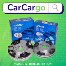 PAGID GENIUNE FRONT & REAR BRAKE DISC & PADS FOR Mazda MX-5 1.6 16V 1998-2005