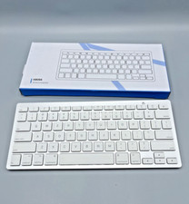Bluetooth Keyboard for Mac, Compact Wireless Keyboard Silver