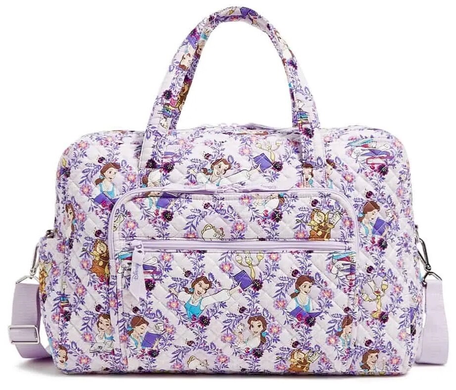2024 DISNEY BEAUTY AND THE BEAST QUILTED WEEKENDER TRAVEL BAG BY