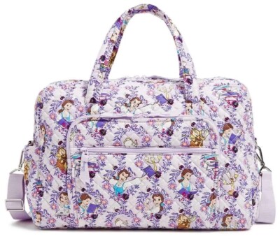 2024 DISNEY BEAUTY AND THE BEAST QUILTED WEEKENDER TRAVEL BAG BY
