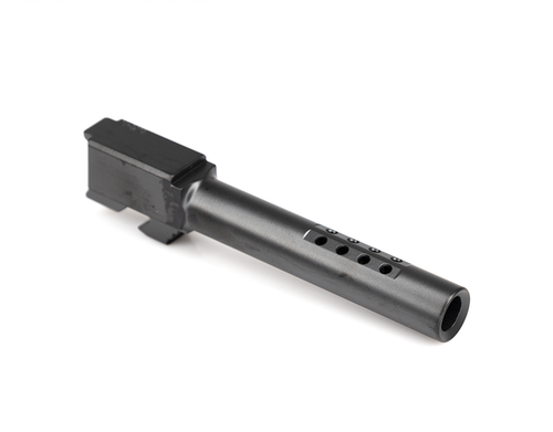 Zaffiri Precision Glock 17 Gen 3/4 IBS Top Chunk Ported Barrel - Black Nitride