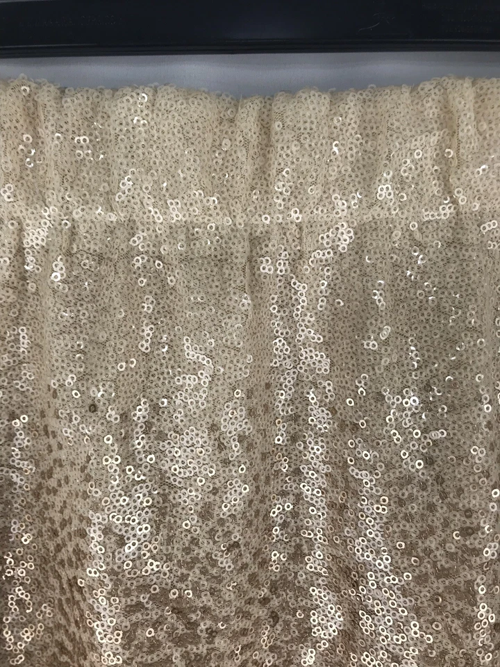 Cremieux Falda Lápiz Recta XS Lentejuelas Elastizadas Dorado Fiesta Evento Año Nuevo $119 Foto 3 de 4