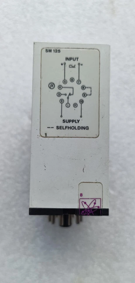 Electromatic SM 125 724 S-System Voltage Level Relay 24VDC - Image 2 of 4