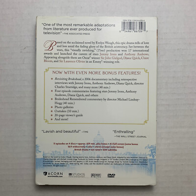 Brideshead Revisited (DVD, 2011, 30th Anniversary Edition) for
