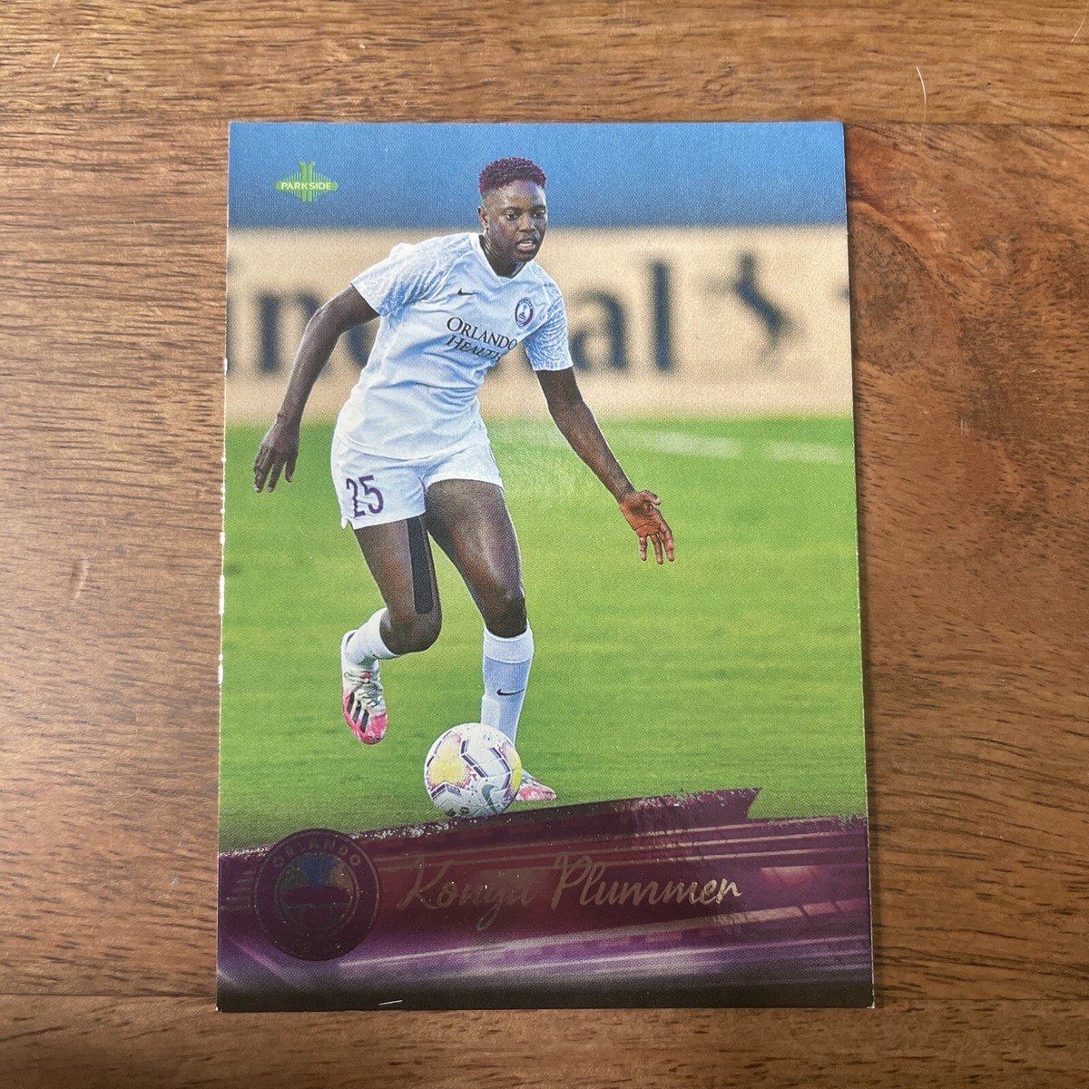 Konya Plummer 2021 Parkside NWSL ⚽️ Foil Parallel #52 Orlando