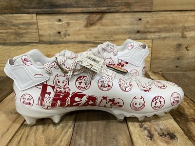 Adidas Freak 22 Big Mood DSG SM Football Cleats White Red Emoji