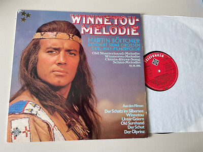 LP OST Martin Böttcher : Winnetou Melodie (12 Song) TELEFUNKEN Musik f Dich StoC