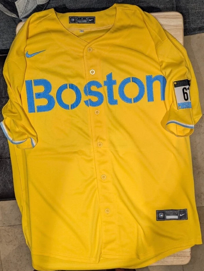 ALL STAR Jarren Duran  SIGNED BOSTON RED SOX CITY CONNECT JERSEY JSA  COA - Image 3 of 4