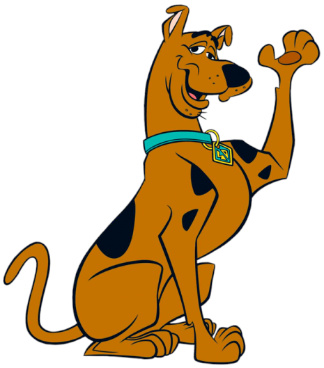 Scooby doo sticker weatherproof bumper vinyl decal