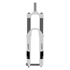 Suntour TRIAir2 2CR Dämpfer 205x65 mm Trunnion (Modelljahr 2024