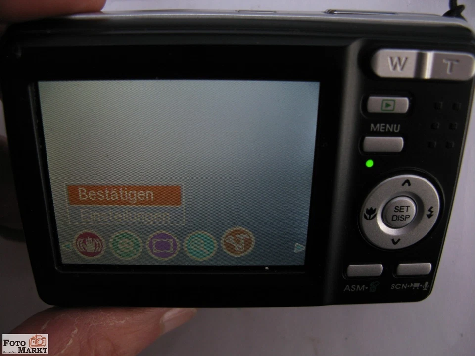 Rollei Digitalkamera Compactline 101 Objektiv 3x Zoom Apogon lens (AA) - Bild 3 von 4