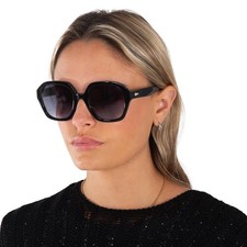 Rag and Bone Grey Gradient Square Ladies Sunglasses RNB1063/S 0807/9O 53