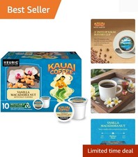 K-Cup Pods for Keurig Brewers Arabica Coffee, 10 Hawaiian Medium Roast, ...