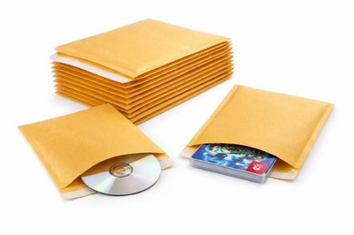 Kraft Bubble Mailers Envelopes Bags #0 #00 #000 #1 #2 #3 #4 #5 #6 #7 100 to 2000