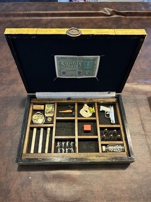 Found Object Art Box Mixed Media michigan  Dr Matuse Mike Mitah Kalamazoo