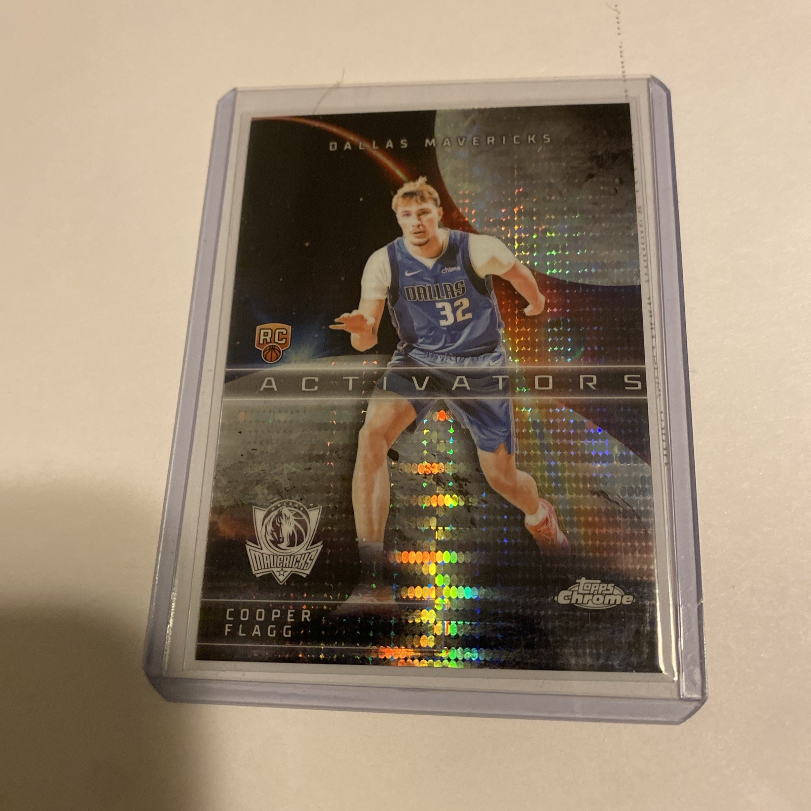 Cooper Flagg 2025-26 Topps Chrome  #AC-11 Activators Pulsar Rookie 