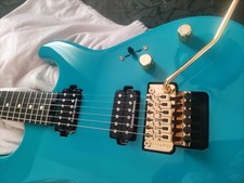 Charvel Pro mod san dimas 1 HH Floyd Rose Seymour Duncan Miami Blue