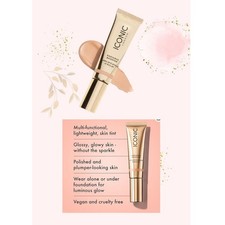 Iconic London - Radiance Booster Liquid Skin Tint - Champagne Glow 30ml NIB 